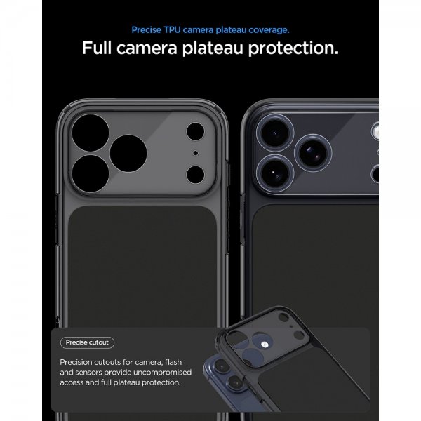 Spigen iPhone 17 Pro Deksel Ultra Hybrid T MagFit Matte Black