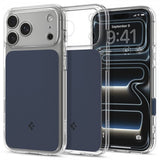 Spigen iPhone 17 Pro Deksel Ultra Hybrid T MagFit Matte Blue