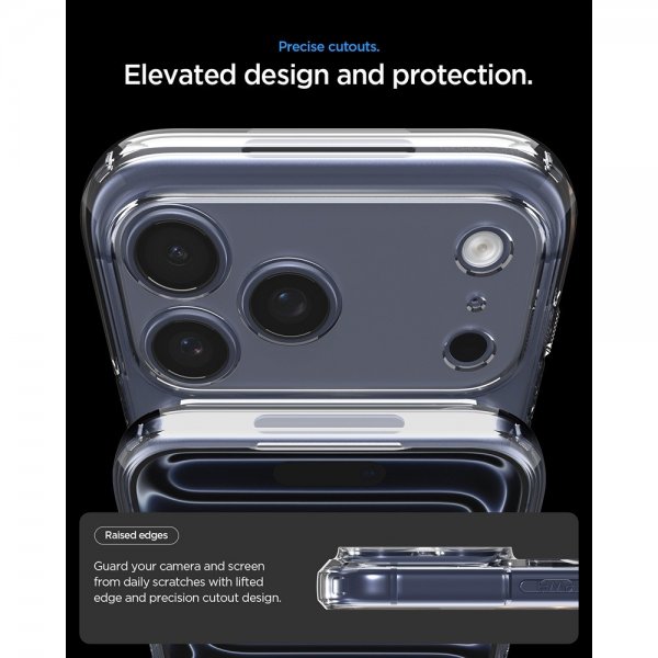 Spigen iPhone 17 Pro Deksel Ultra Hybrid T MagFit Matte Blue