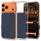 Spigen iPhone 17 Pro Deksel Ultra Hybrid T MagFit Matte Blue