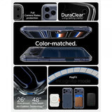 Spigen iPhone 17 Pro Deksel Ultra Hybrid T MagFit Matte Blue