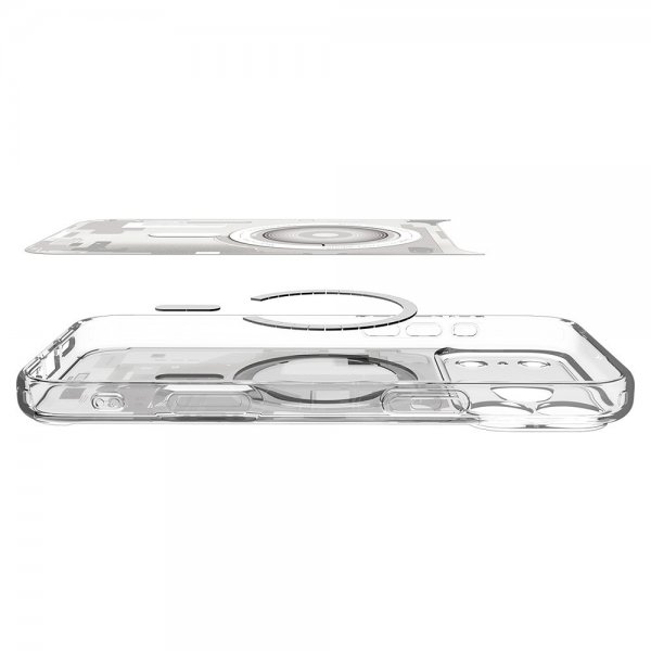 Spigen iPhone 17 Pro Deksel Ultra Hybrid Zero One MagFit Hvit