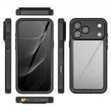 Redpepper iPhone 17 Pro Deksel Vanntett IP68 Svart