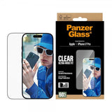 PanzerGlass iPhone 17 Pro Skjermbeskytter Ultra-Wide Fit EasyAligner