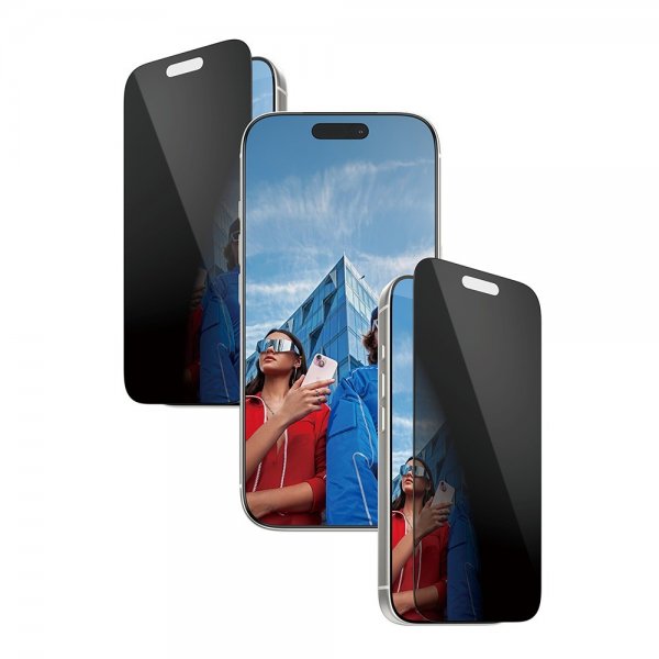 PanzerGlass iPhone 17 Pro Skjermbeskytter Ultra-Wide Fit Privacy EasyAligner
