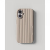 Nudient iPhone 17 Deksel Bold Case MagSafe Linen Beige