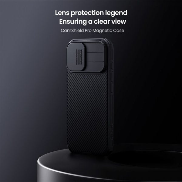 Nillkin iPhone 17 Deksel CamShield Pro MagSafe Svart