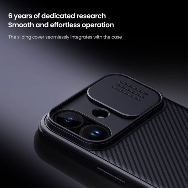 Nillkin iPhone 17 Deksel CamShield Pro Svart