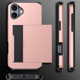 iPhone 17 Deksel Card Slide Blå