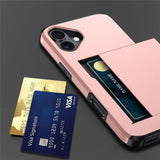 iPhone 17 Deksel Card Slide Blå