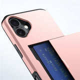 iPhone 17 Deksel Card Slide Blå