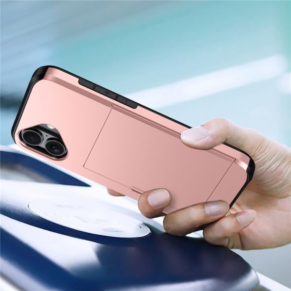 iPhone 17 Deksel Card Slide Blå