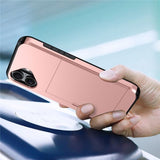iPhone 17 Deksel Card Slide Blå