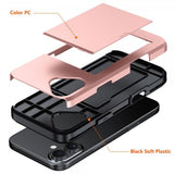 iPhone 17 Deksel Card Slide Rosegull