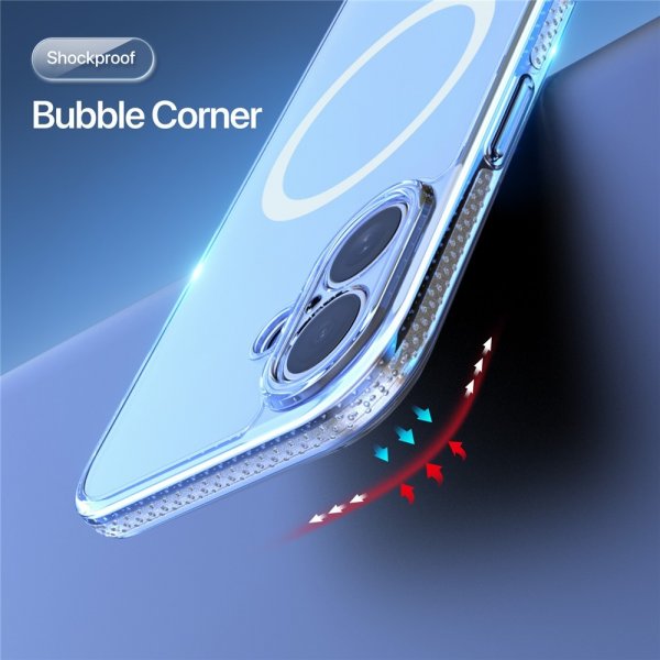 Dux Ducis iPhone 17 Deksel Clin Series MagSafe Transparent