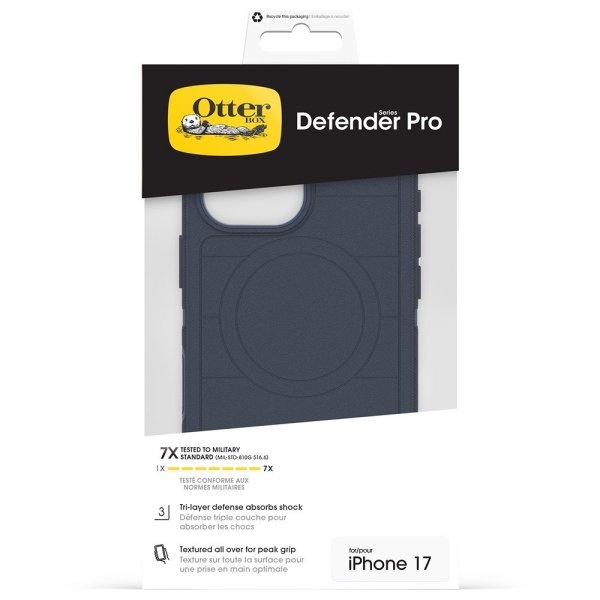 Otterbox iPhone 17 Deksel Defender Pro MagSafe Blue Sentiment