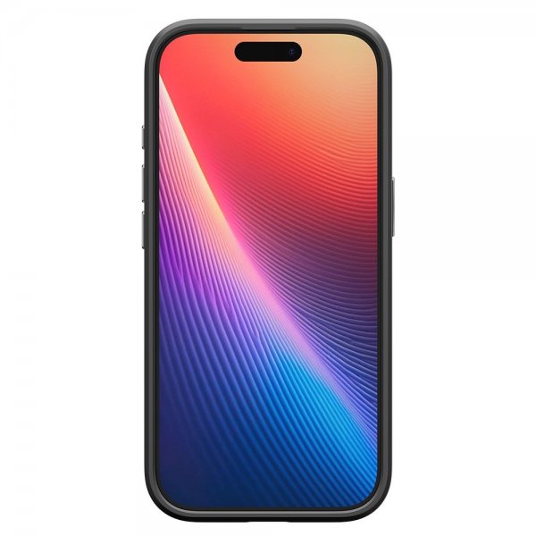 Spigen iPhone 17 Deksel Enzo Aramid T MagFit Svart Sølv