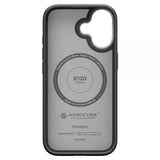 Spigen iPhone 17 Deksel Enzo Aramid T MagFit Svart Sølv