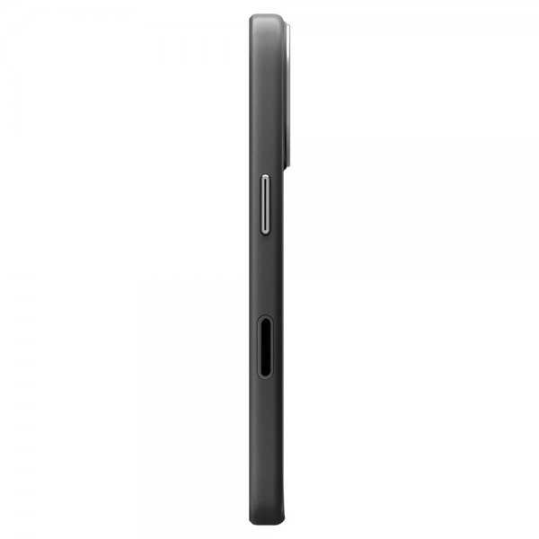 Spigen iPhone 17 Deksel Enzo Aramid T MagFit Svart Sølv