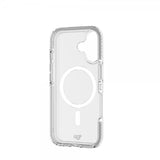 Tech21 iPhone 17 Deksel EvoCrystal MagSafe Metallic Silver