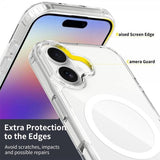 Nordic Covers iPhone 17 Deksel Feather Series MagSafe Transparent