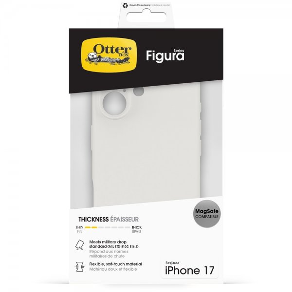 Otterbox iPhone 17 Deksel Figura MagSafe Crema