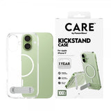 CARE by PanzerGlass iPhone 17 Deksel Kickstand MagSafe Transparent