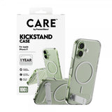 CARE by PanzerGlass iPhone 17 Deksel Kickstand MagSafe Transparent