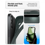 Spigen iPhone 17 Deksel Liquid Air Abyss Green