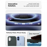 Spigen iPhone 17 Deksel Liquid Air Abyss Green