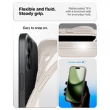 Spigen iPhone 17 Deksel Liquid Air Natural Titanium