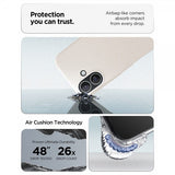 Spigen iPhone 17 Deksel Liquid Air Natural Titanium
