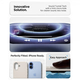 Spigen iPhone 17 Deksel Liquid Air Natural Titanium