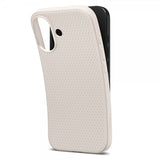 Spigen iPhone 17 Deksel Liquid Air Natural Titanium