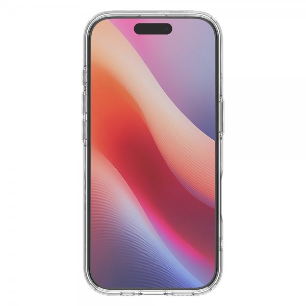 Spigen iPhone 17 Deksel Liquid Crystal MagFit Clear White