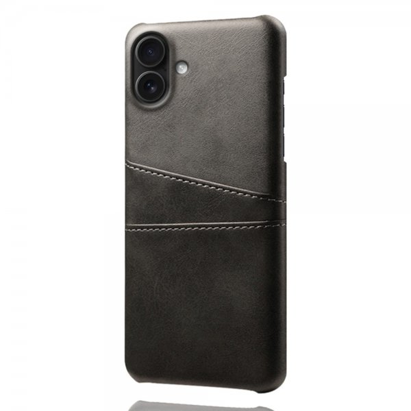iPhone 17 Deksel med To Kortlommer Svart