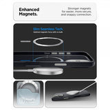 Spigen iPhone 17 Deksel Nano Pop MagFit Black Sesame