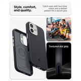 Spigen iPhone 17 Deksel Nano Pop MagFit Black Sesame