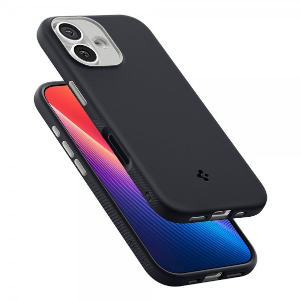 Spigen iPhone 17 Deksel Nano Pop MagFit Black Sesame