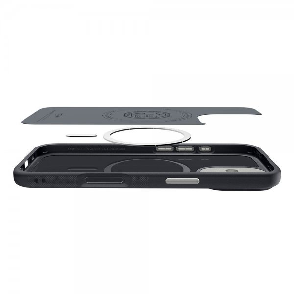 Spigen iPhone 17 Deksel Nano Pop MagFit Black Sesame