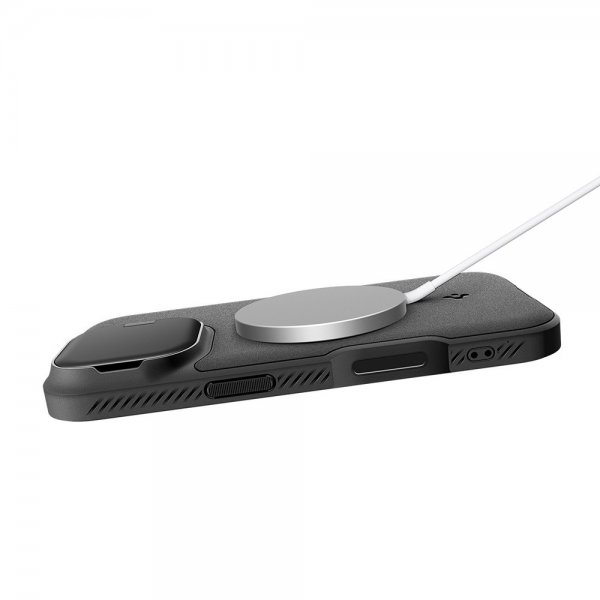 Spigen iPhone 17 Deksel Optik Armor MagFit Svart