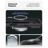 Spigen iPhone 17 Deksel Optik Armor MagFit Svart