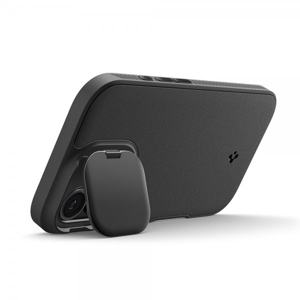 Spigen iPhone 17 Deksel Optik Armor MagFit Svart
