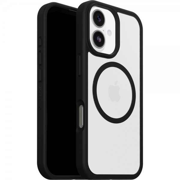 Otterbox iPhone 17 Deksel React MagSafe Black Crystal