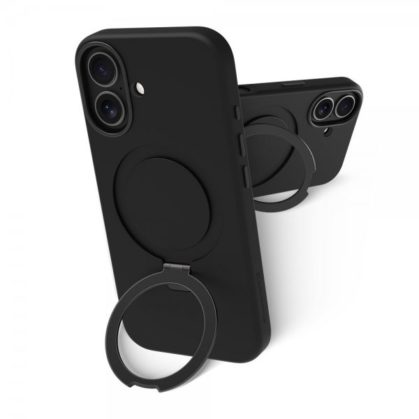 dbramante1928 iPhone 17 Deksel Roskilde MagSafe Kickstand ICON Midnight