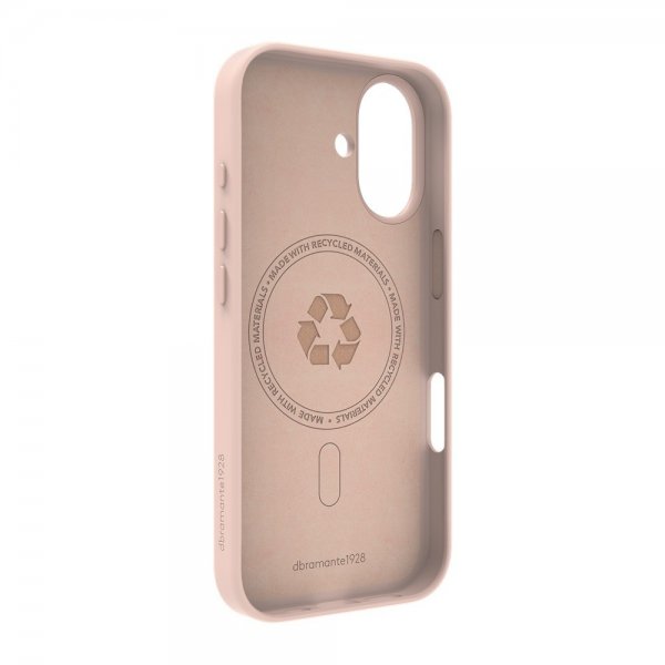 dbramante1928 iPhone 17 Deksel Roskilde MagSafe Kickstand ICON Pink Sand