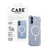 CARE by PanzerGlass iPhone 17 Deksel Samba MagSafe Transparent
