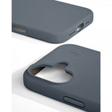 Ideal of Sweden iPhone 17 Deksel Silicone Case MagSafe Midnight Blue