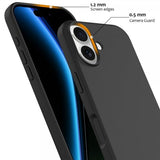 Nordic Covers iPhone 17 Deksel Silicone Feather Series MagSafe Raven Black
