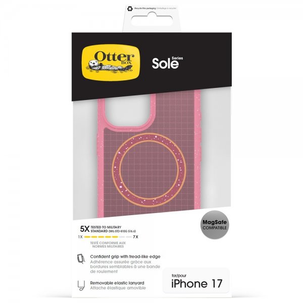 Otterbox iPhone 17 Deksel Sole MagSafe Rosa